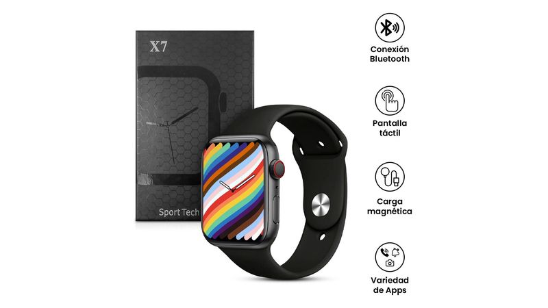 Smartwatch X7 Negro