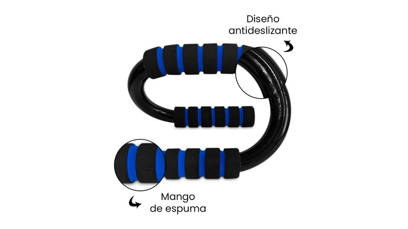 Barra best sale para flexiones