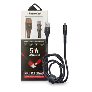 Cable USB - MicroUSB Carga Rápida REDD 5.1 A