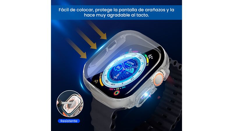 Cómo puedo colocar un protector de pantalla en mi smartwatch? 