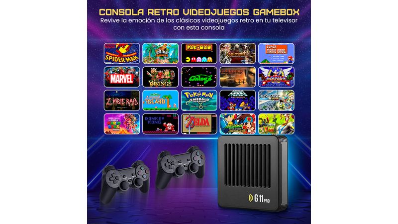 Consola videojuegos X10 TV Box game –